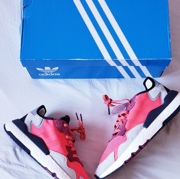 Adidas Nite Jogger Shock Red - Picture 2 of 7